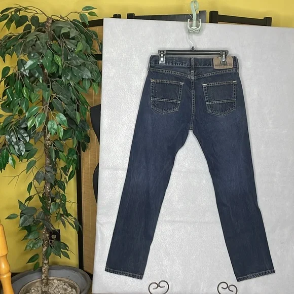 NAUTICA Jeans Co Men's SLIM TAPERED 30 x 30 Dark Wash EUC - Picture 2 of 7